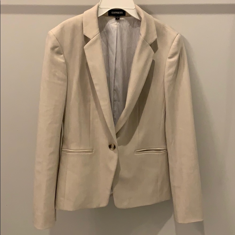 EXPRESS Woman Khaki Blazer Size 8